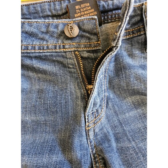 Genetic Denim Jeans Womens Size 27 Blue Denim Skinny The Shane Distressed - Picture 5 of 16